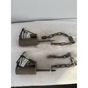 (PACK 2) Duke Dog Proof 0510 W/SETTER Coon Traps Trapping Supply Raccoon